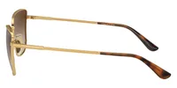 Vogue Eyewear Sunglasses VO4308S in Gold / Brown Gradient (280/), side profile view