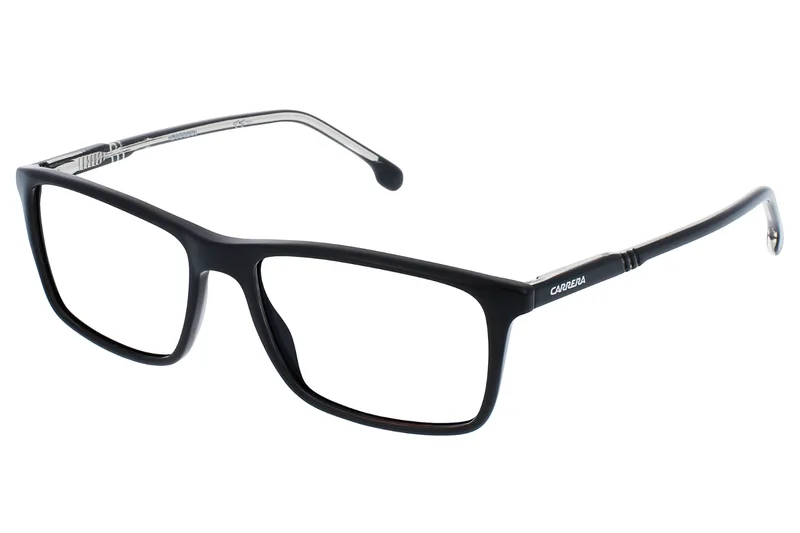 Carrera Frame 1128 in Black (807), front three-quarter view