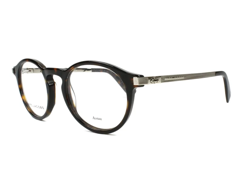 Marc Jacobs Frame 244 in Brown (086), front three-quarter view