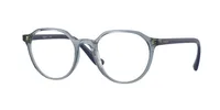 Vogue Eyewear Frame VO5546I in Transparent Light Blue (2966), front three-quarter view