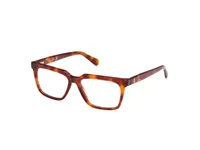 Guess Frame GU50133 in Blonde Havana (053), front three-quarter view