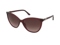 Guess Sunglasses GU00256 in Purple, Transparent (69F), front three-quarter view