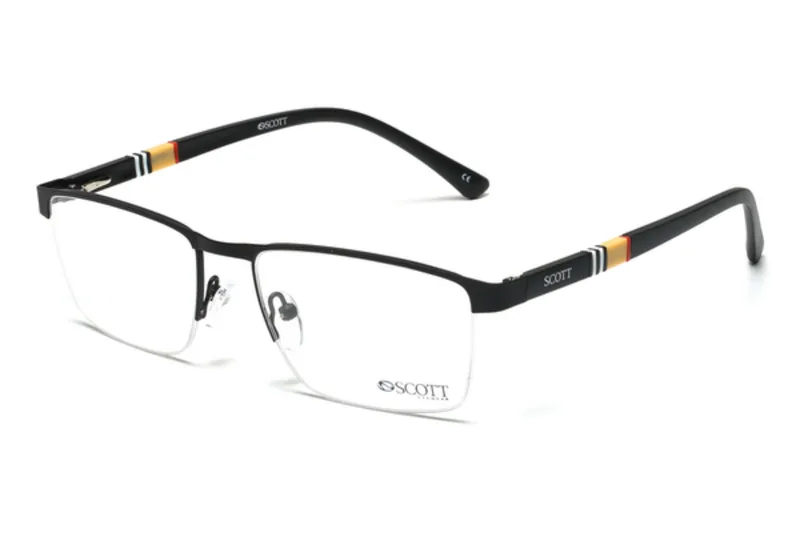Scott Frame 5543 in Black (C2), front three-quarter view