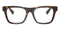 Burberry BE2445 eyeglasses in Dark Havana (4205), straight front view