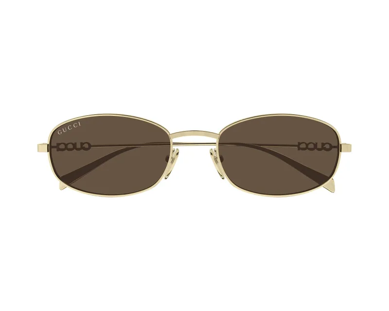 Gucci Sunglasses GG1940S in Gold (002), straight front view