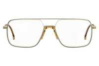 Carrera 1112 eyeglasses in matte gold (AOZ), front view