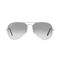 Ray-Ban RB3025I sunglasses in Silver / Grey Gradient (003/32), straight front view