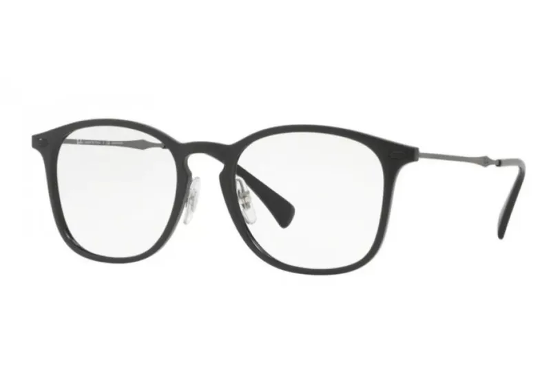 Ray-Ban 8954 eyeglasses in Black (8025), front three-quarter view