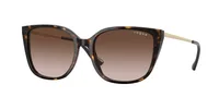 Vogue Eyewear Frame VO5435SI in Dark Havana (W65613), front three-quarter view