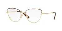 Vogue Eyewear Frame VO4109 in Top Brown/Pale Gold (997), front three-quarter view