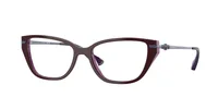 Vogue Eyewear Frame VO5714I in Violet/Transparent Violet (1887), front three-quarter view