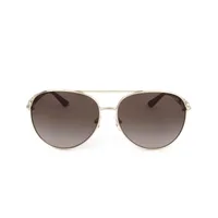 Guess GU00158 color code 32F, gold frame with brown-gradient lenses, front view