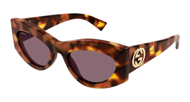 Gucci Sunglasses GG1843S in Havana (003), front three-quarter view