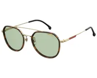 Carrera Sunglasses 1028/GS in Gold Havana (06J), front three-quarter view