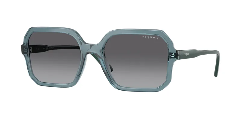 Vogue Eyewear Sunglasses VO5696S in Transparent Light Blue (3285), front three-quarter view