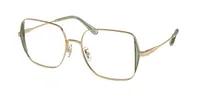 Coach Frame HC5165D in Shiny Light Gold (9429), front three-quarter view