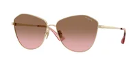 Vogue Eyewear Frame VO4337SI in Pale Gold (848/14), front three-quarter view