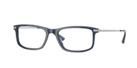 Vogue Eyewear Frame VO5436I in Transparent Blue (2760), front three-quarter view