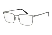 Seventh Street 7A 098 CTL matte grey metal rectangular eyeglasses, front three-quarter view