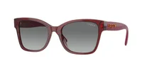 Vogue Eyewear Frame VO5534SI in Transparent Bordeaux (292411), front three-quarter view