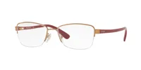 Vogue Eyewear Frame VO4037I in Pink Gold (656), front three-quarter view