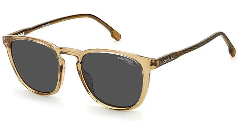 Carrera Sunglasses 260/S in Transparent Ochre (FMP), front three-quarter view