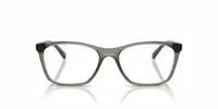 Vogue VO5632B eyeglasses in transparent mallard green (3086), front view