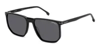 Carrera Sunglasses 329/S in Black Grey (08A), front three-quarter view