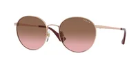 Vogue Eyewear Sunglasses VO4155S in Rose Gold (5075), front three-quarter view