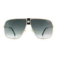 Carrera Sunglasses 1018/S in Black Gold (2M2), straight front view