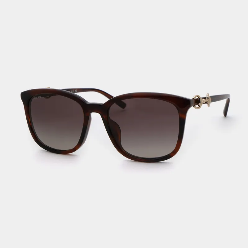 Gucci Sunglasses GG2057SK in Havana (002), front three-quarter view