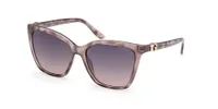 Guess GU00191 sunglasses in 20B Grey Havana, front three-quarter view