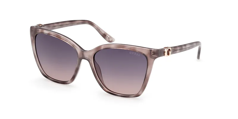 Guess GU00191 sunglasses in 20B Grey Havana, front three-quarter view