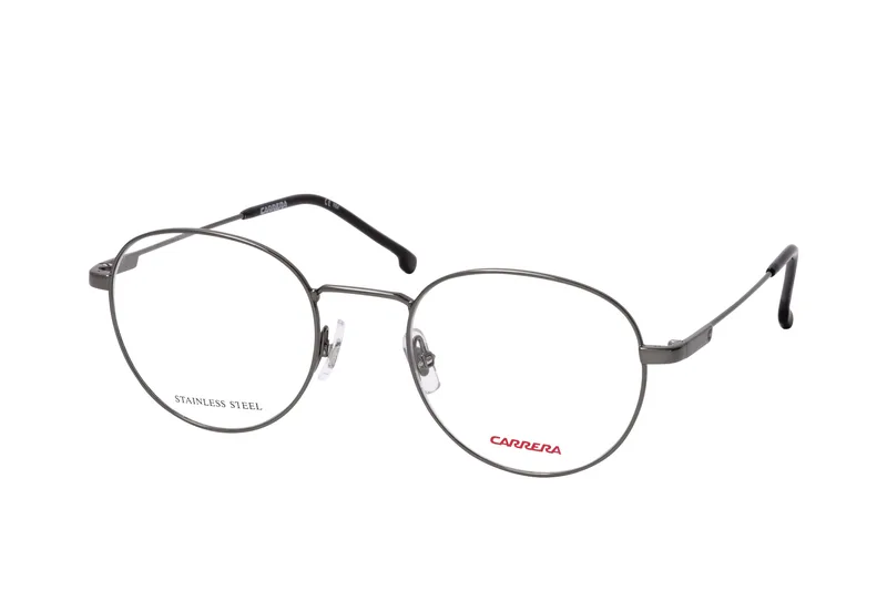 Carrera Frame 2009T in Dark Ruthenium Black (V81), front three-quarter view