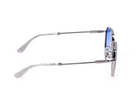 Police SPLN41K sunglasses in silver (579), side view