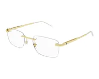 Mont Blanc Frame MB0279O in Light Gold (002), front three-quarter view