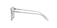 Coach HC5154 eyeglasses in Silver / Transparent Blue (9433), side profile view