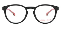 Carrera Ducati Frame CARDUC 019 in Black Red (OIT), straight front view
