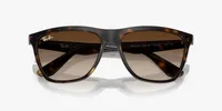 Ray-Ban RB4442I Sunglasses in Havana / Brown Gradient (710/13), folded view