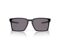 Oakley Exchange Sun OO9483 sunglasses in Satin Black with Prizm Grey Polarized lenses, straight front view