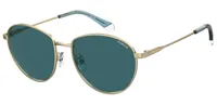 Polaroid Sunglasses PLD 4171/G/S/X in Gold (J5G), front three-quarter view