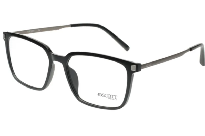 Scott Frame 5799 in Black (C1), front three-quarter view