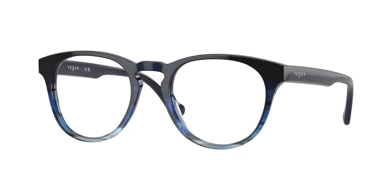 Vogue Eyewear Frame VO5535I in Gradient Blue (2971), front three-quarter view