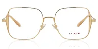 Coach Frame HC5165D in Shiny Gold (9441), straight front view