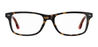 S 306 havana and orange (L9G) kids' eyeglasses, straight front view