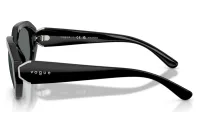 Vogue VO5675S sunglasses in Black (W44/81), side view