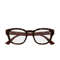 Gucci Frame GG2090O in Dark Havana (003), straight front view
