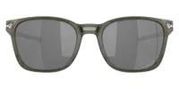 Oakley Sunglasses OO9018 in Olive Ink / Prizm Black Mirrored (13), front three-quarter view