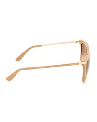 Guess GU00321 sunglasses in beige (57F), side view
