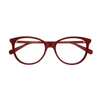 Gucci GG0550O eyeglasses in burgundy (026), front view